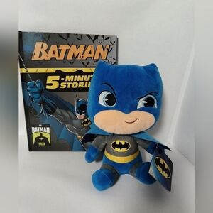 Batman Plush Toy  & 5 Minutes Story Book